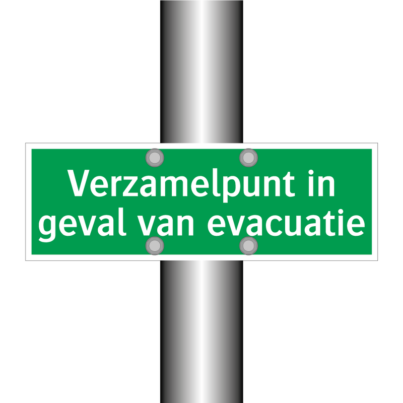 Verzamelpunt in geval van evacuatie