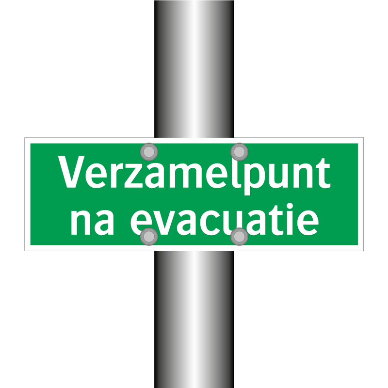 Verzamelpunt na evacuatie