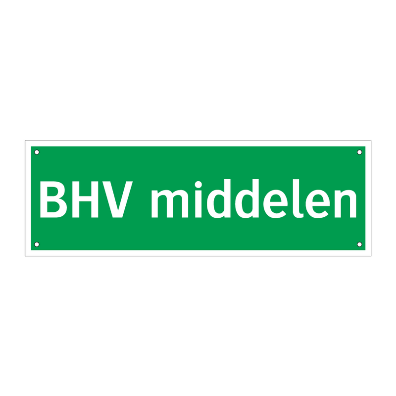 BHV middelen