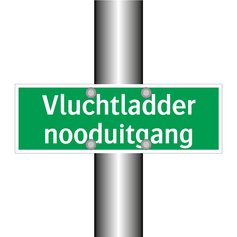 Vluchtladder nooduitgang