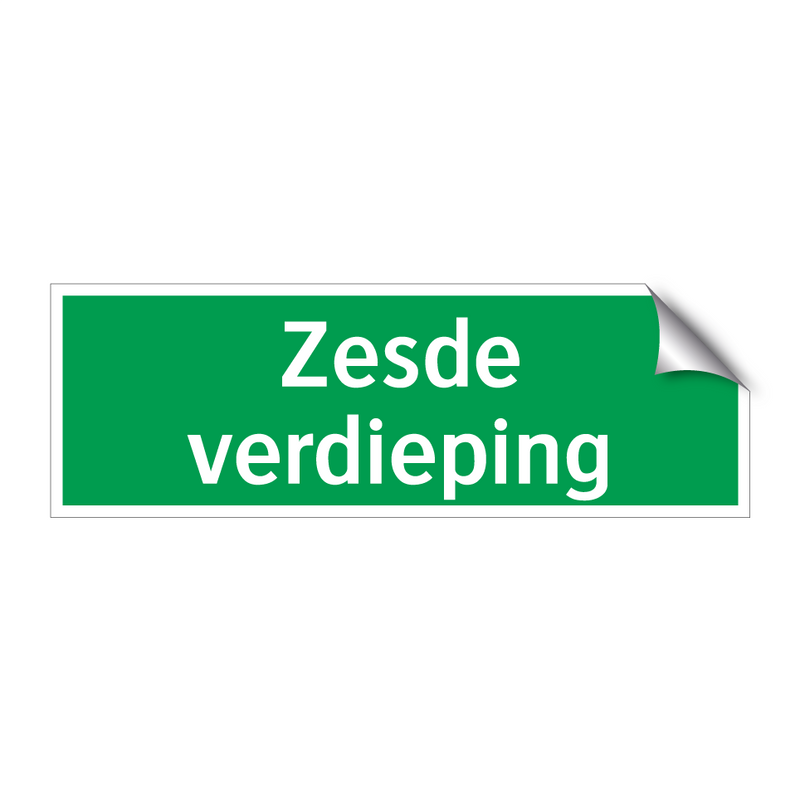 Zesde verdieping