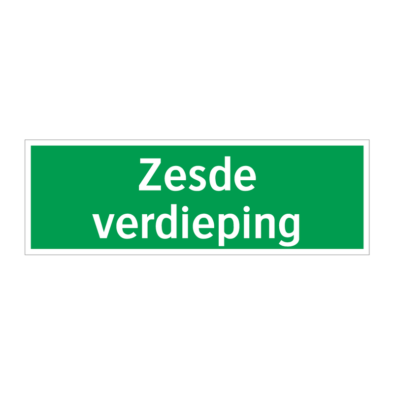 Zesde verdieping