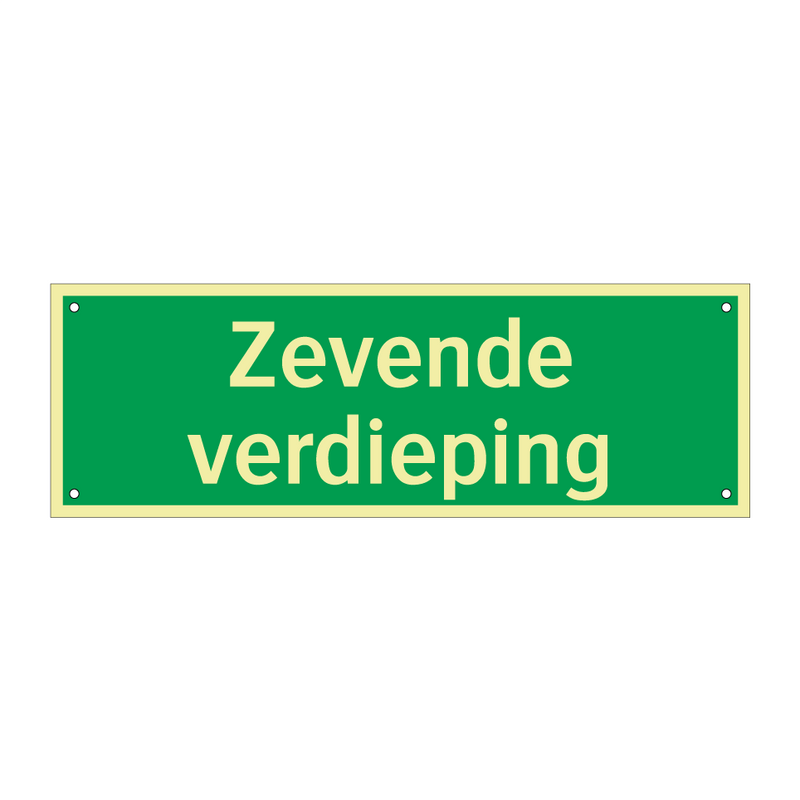 Zevende verdieping