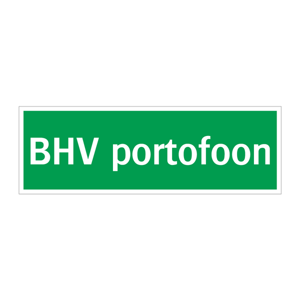 BHV portofoon