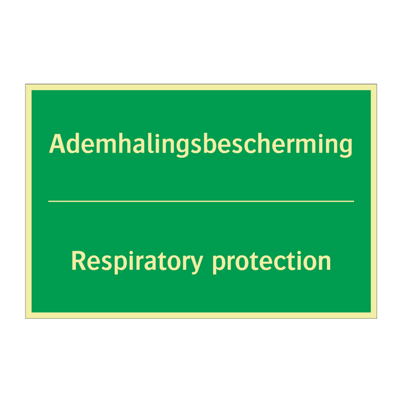 Ademhalingsbescherming - Respiratory protection & Ademhalingsbescherming - Respiratory protection