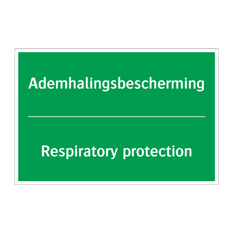 Ademhalingsbescherming - Respiratory protection & Ademhalingsbescherming - Respiratory protection