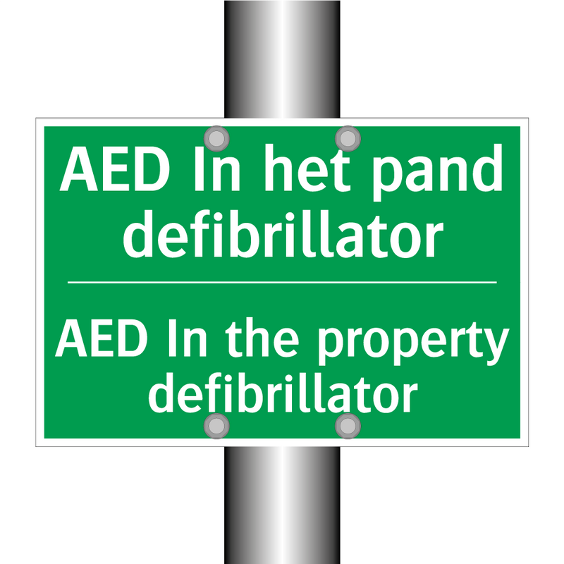 AED In het pand defibrillator - AED In the property defibrillator /.../