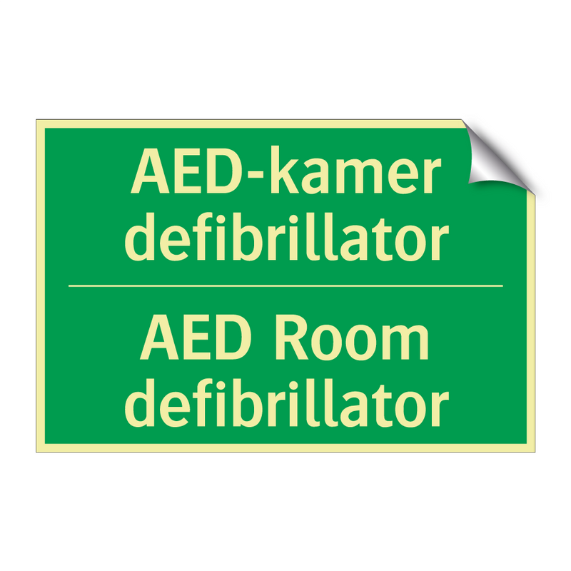 AED-kamer defibrillator - AED Room defibrillator & AED-kamer defibrillator - AED Room defibrillator