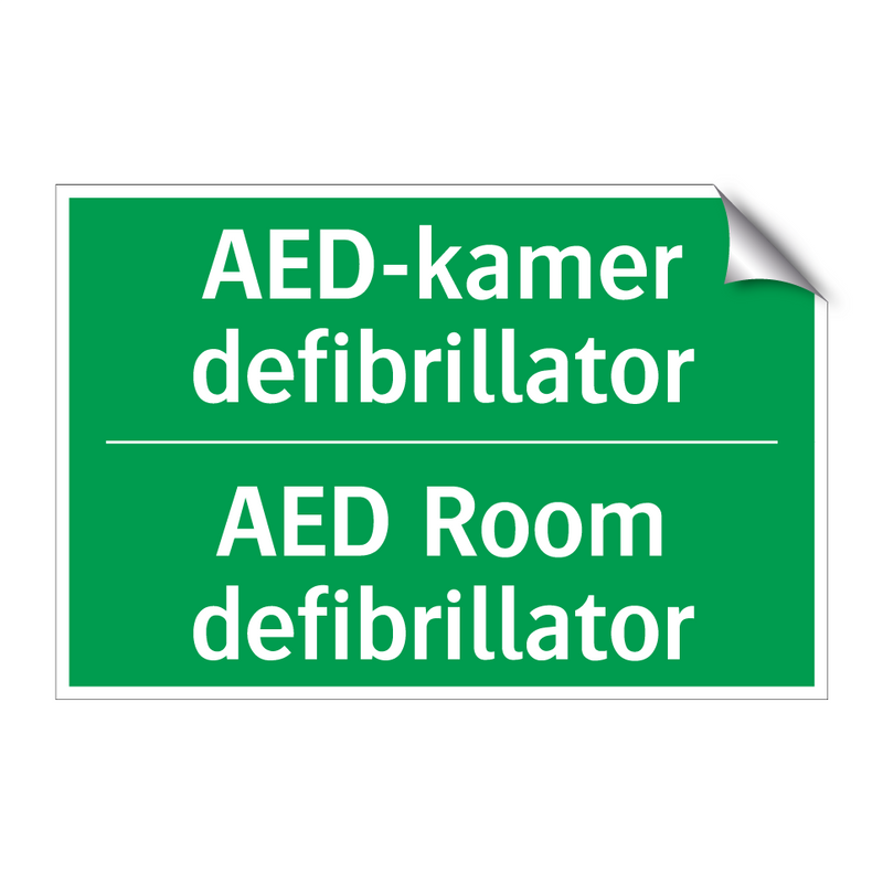 AED-kamer defibrillator - AED Room defibrillator & AED-kamer defibrillator - AED Room defibrillator