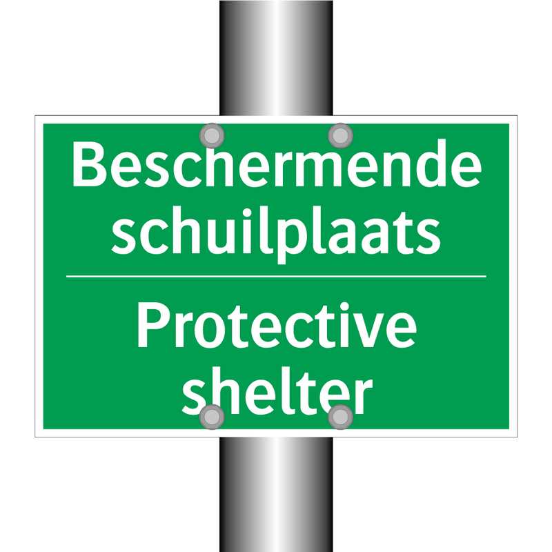 Beschermende schuilplaats - Protective shelter & Beschermende schuilplaats - Protective shelter