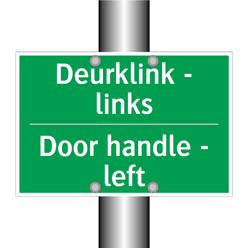 Deurklink - links - Door handle - left & Deurklink - links - Door handle - left