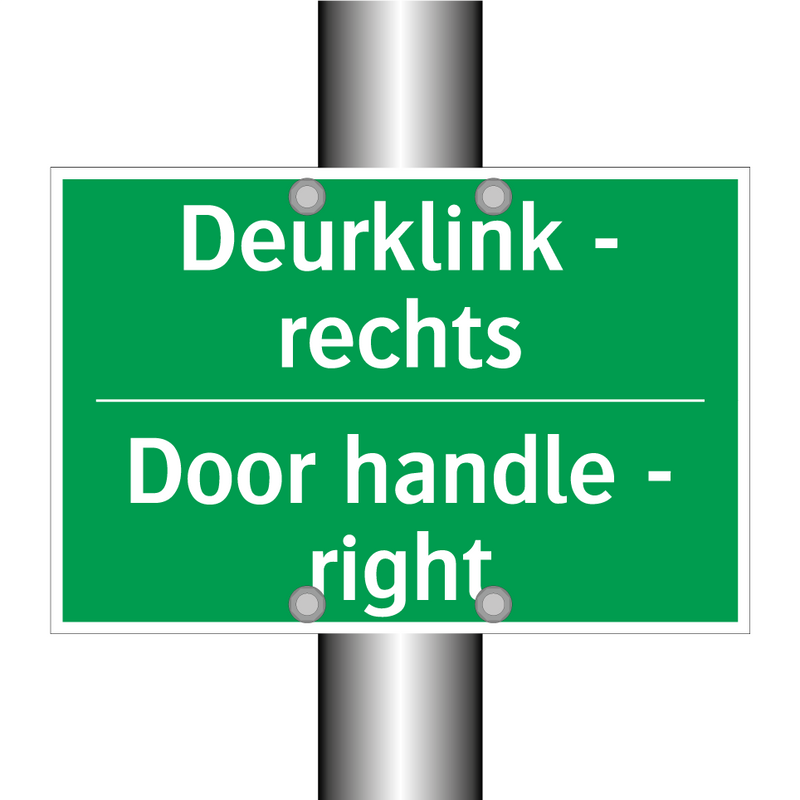 Deurklink - rechts - Door handle - right & Deurklink - rechts - Door handle - right