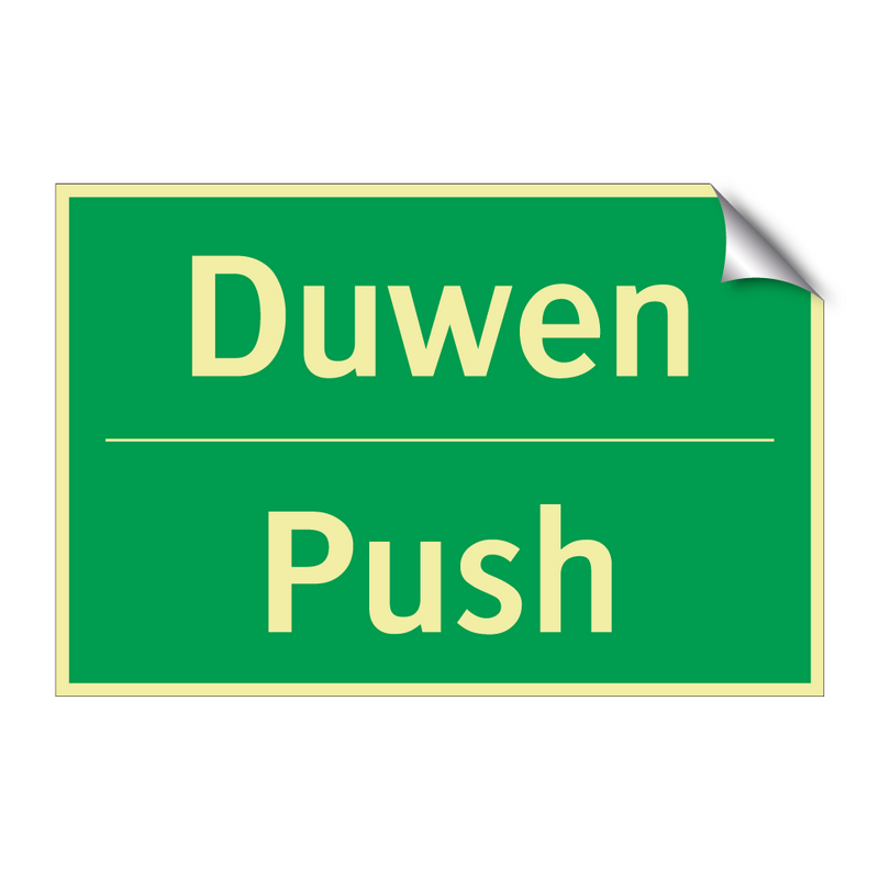 Duwen - Push & Duwen - Push & Duwen - Push & Duwen - Push