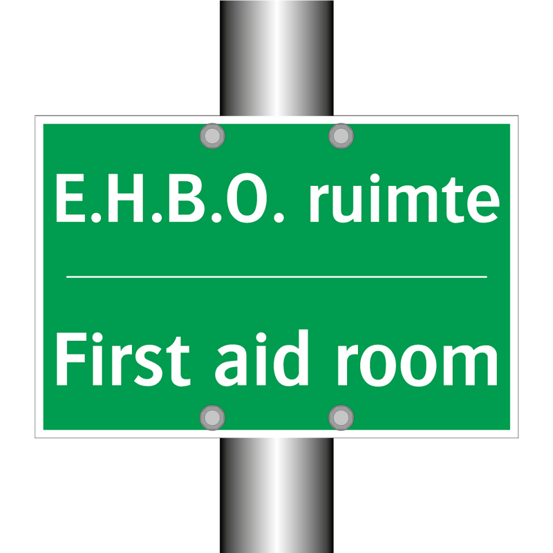 E.H.B.O. ruimte - First aid room & E.H.B.O. ruimte - First aid room