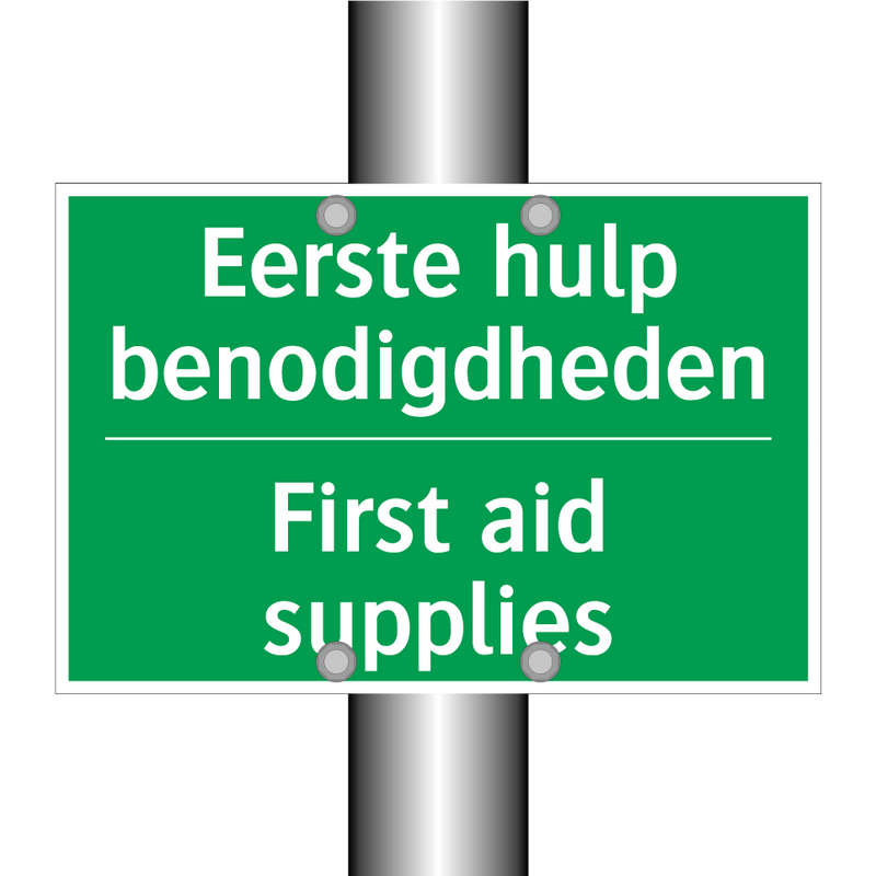 Eerste hulp benodigdheden - First aid supplies & Eerste hulp benodigdheden - First aid supplies