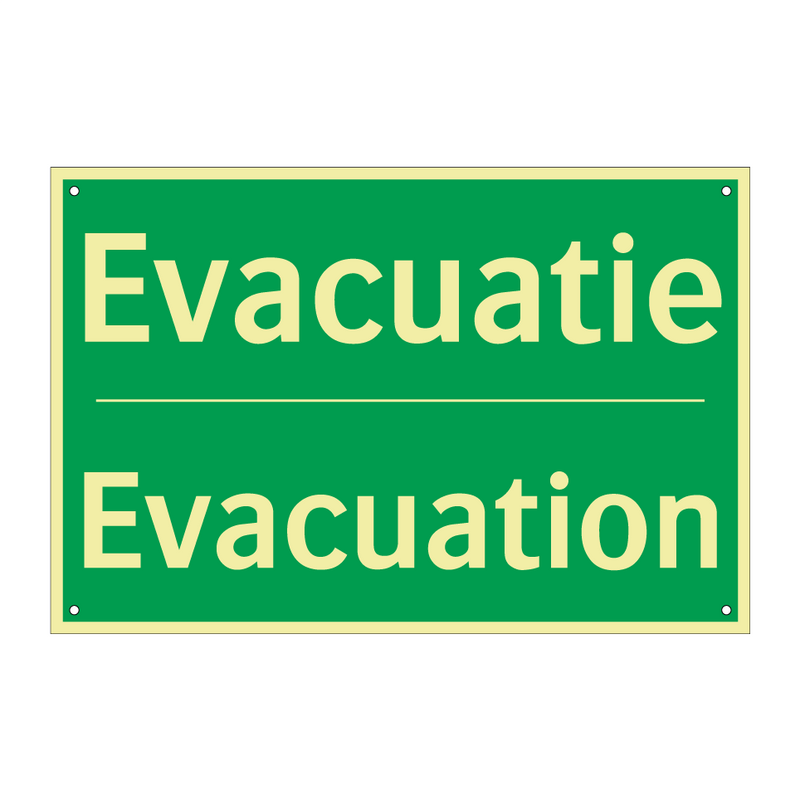 Evacuatie - Evacuation & Evacuatie - Evacuation & Evacuatie - Evacuation & Evacuatie - Evacuation