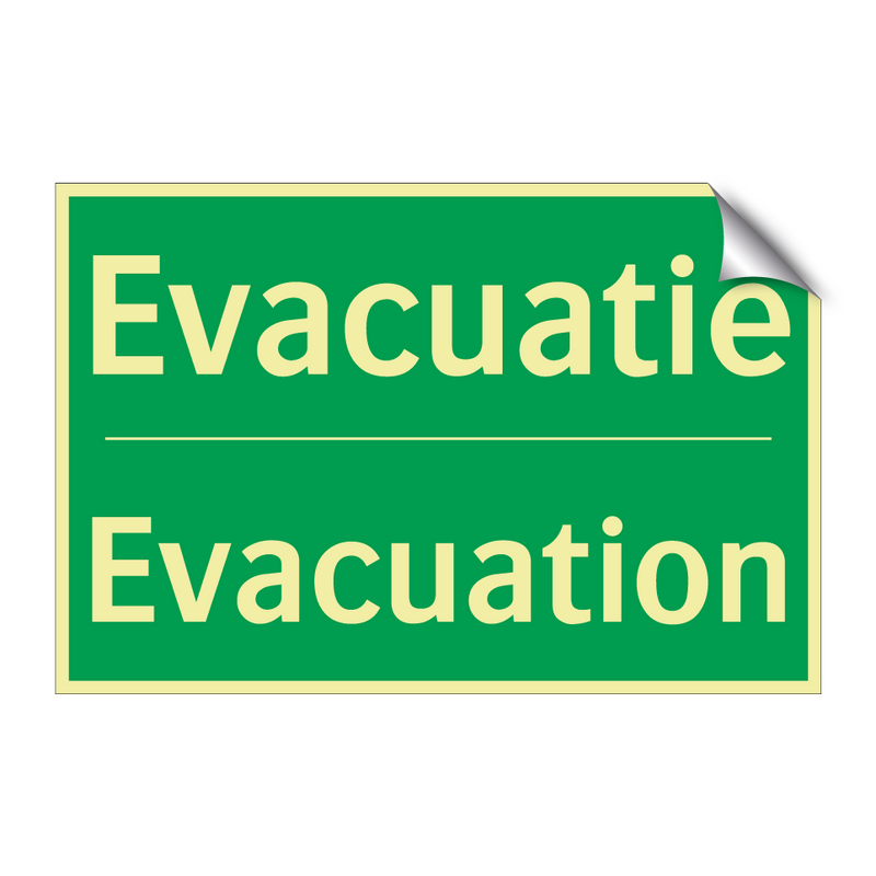 Evacuatie - Evacuation & Evacuatie - Evacuation & Evacuatie - Evacuation & Evacuatie - Evacuation