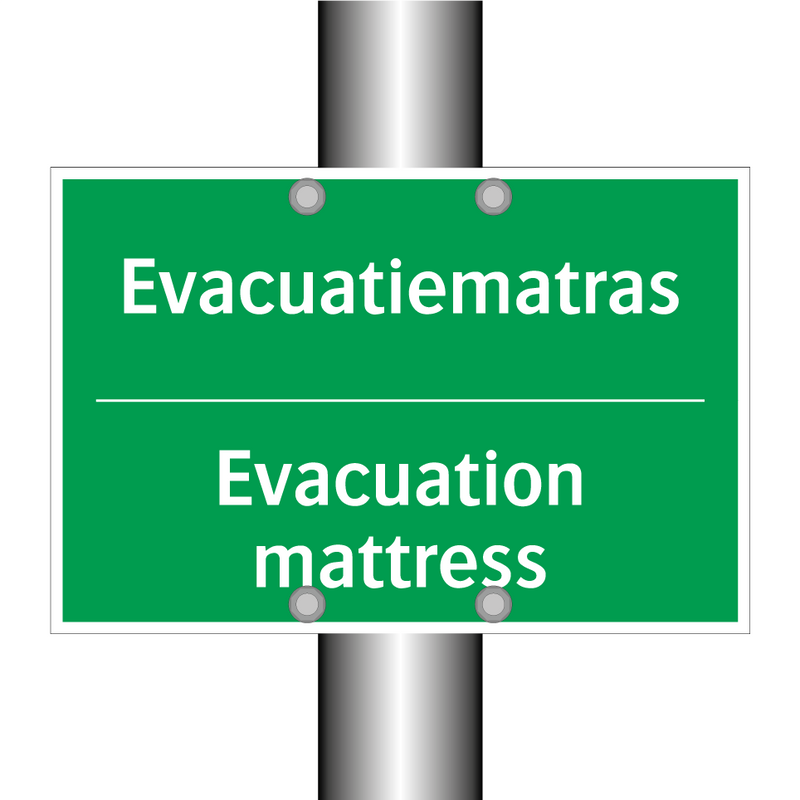 Evacuatiematras - Evacuation mattress & Evacuatiematras - Evacuation mattress