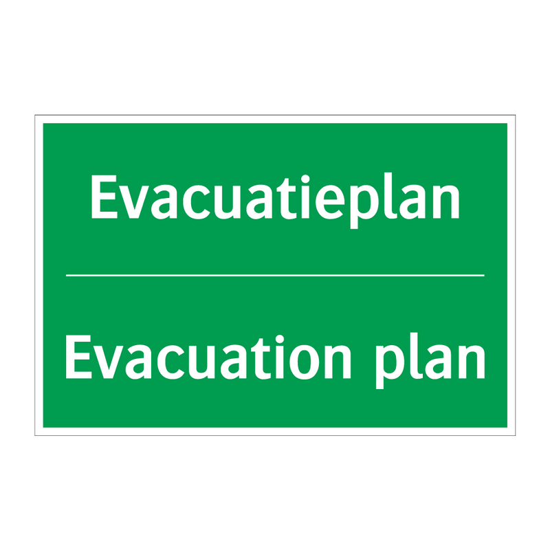 Evacuatieplan - Evacuation plan & Evacuatieplan - Evacuation plan & Evacuatieplan - Evacuation plan