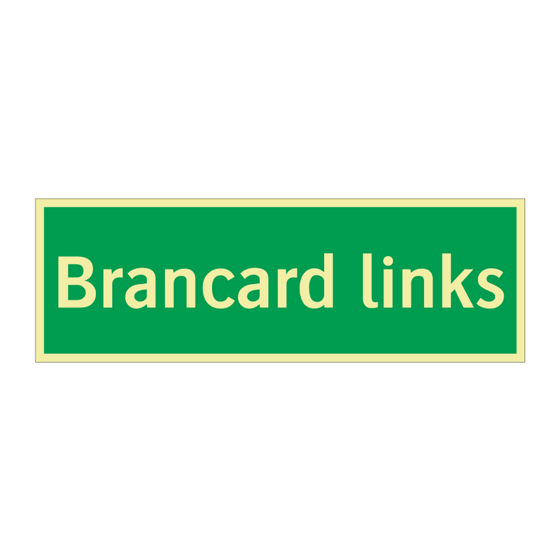 Brancard links