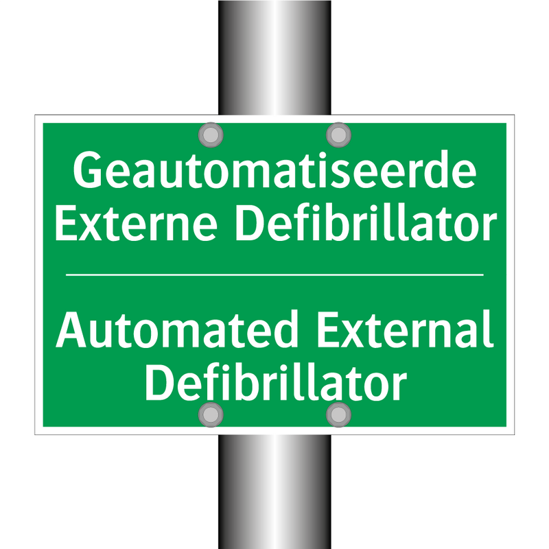 Geautomatiseerde Externe Defibrillator /.../ - Automated External Defibrillator /.../