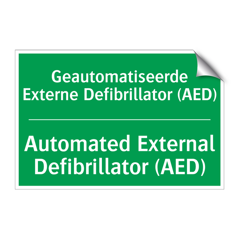 Geautomatiseerde Externe Defibrillator /.../ - Automated External Defibrillator /.../