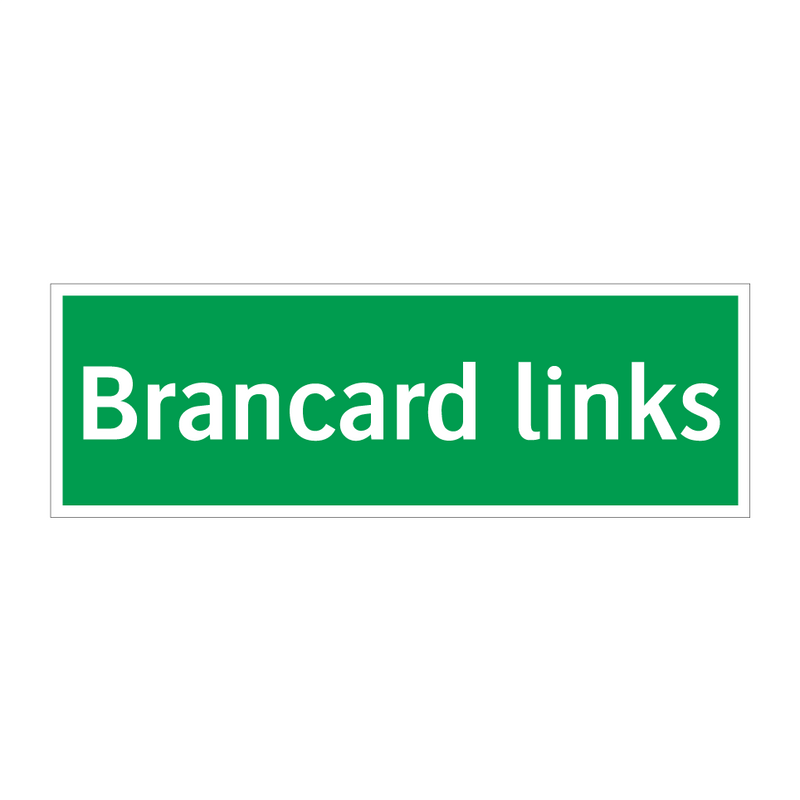 Brancard links