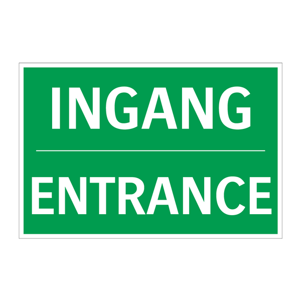 INGANG - ENTRANCE & INGANG - ENTRANCE & INGANG - ENTRANCE & INGANG - ENTRANCE & INGANG - ENTRANCE