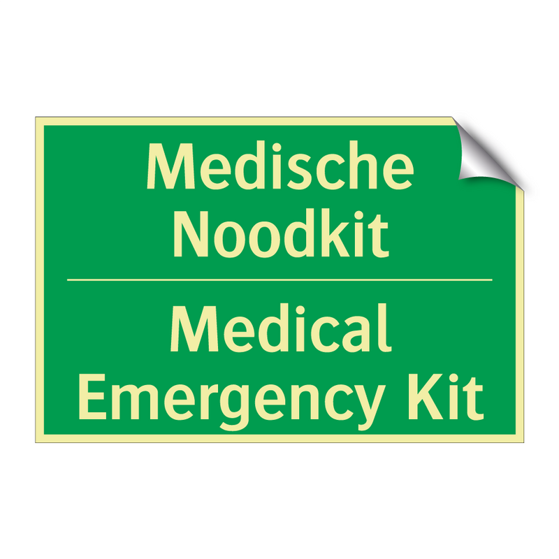 Medische Noodkit - Medical Emergency Kit & Medische Noodkit - Medical Emergency Kit