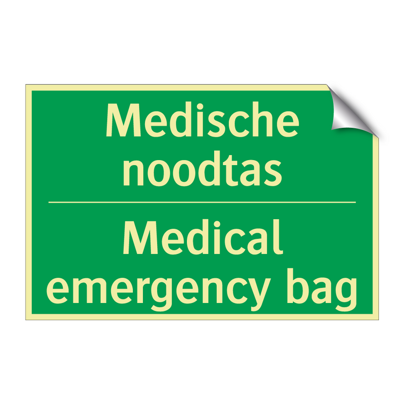 Medische noodtas - Medical emergency bag & Medische noodtas - Medical emergency bag