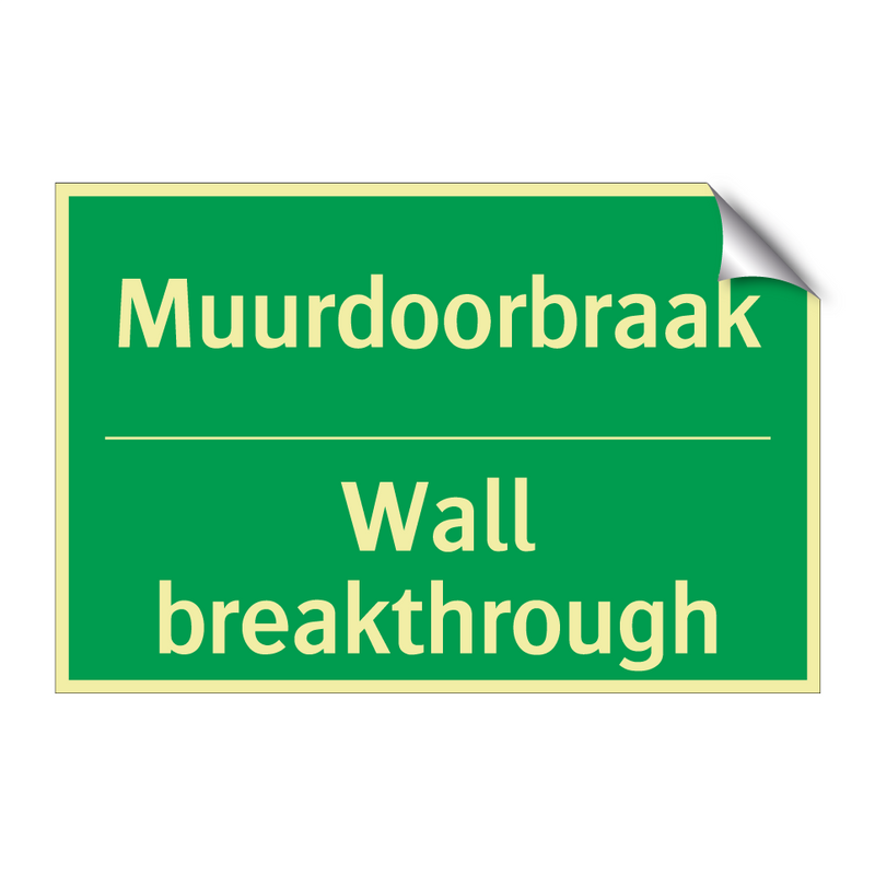 Muurdoorbraak - Wall breakthrough & Muurdoorbraak - Wall breakthrough