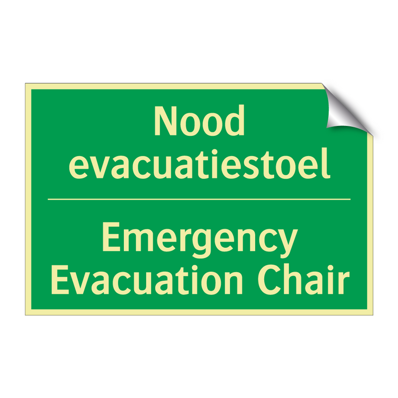 Nood evacuatiestoel - Emergency Evacuation Chair /.../