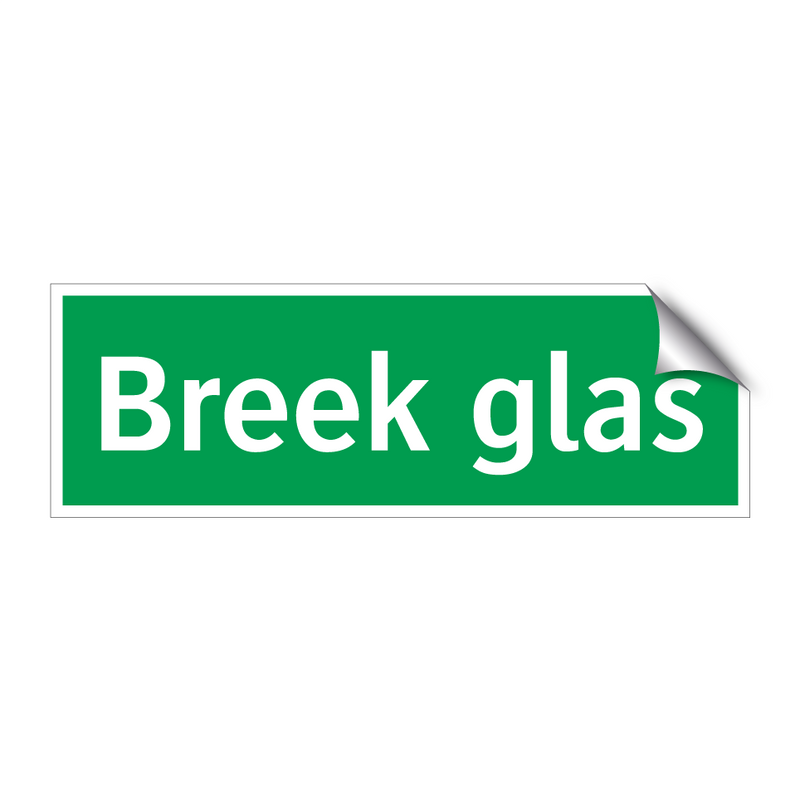 Breek glas