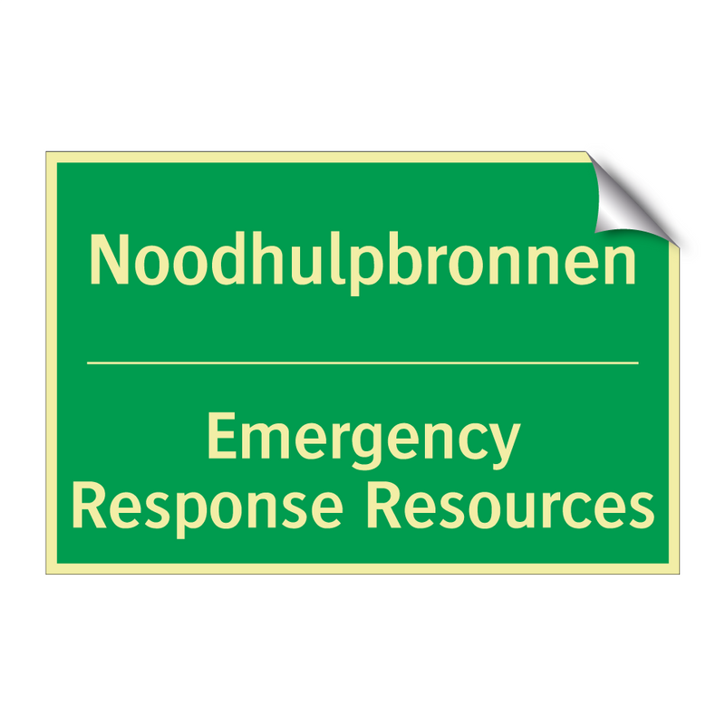 Noodhulpbronnen - Emergency Response Resources /.../