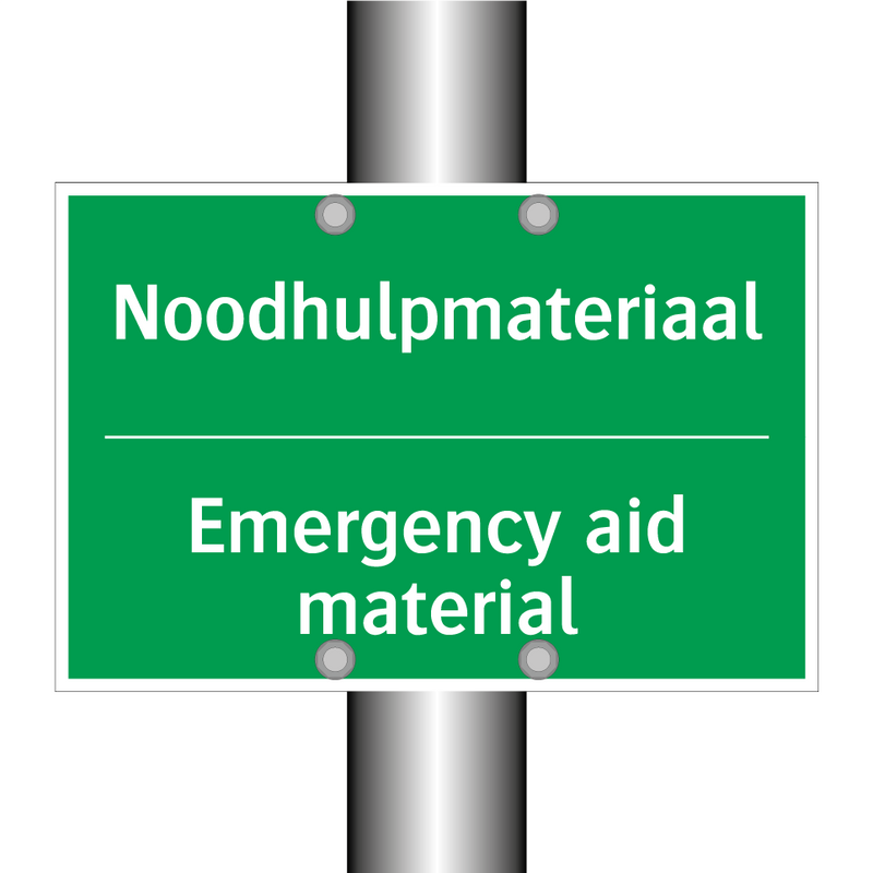 Noodhulpmateriaal - Emergency aid material & Noodhulpmateriaal - Emergency aid material