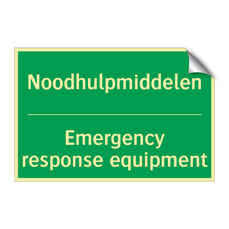 Noodhulpmiddelen - Emergency response equipment /.../