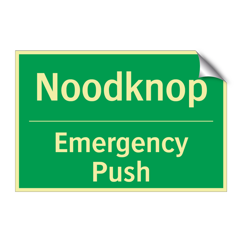 Noodknop - Emergency Push & Noodknop - Emergency Push & Noodknop - Emergency Push