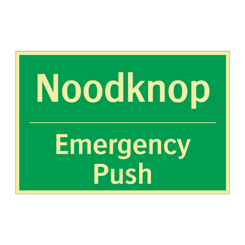 Noodknop - Emergency Push & Noodknop - Emergency Push & Noodknop - Emergency Push