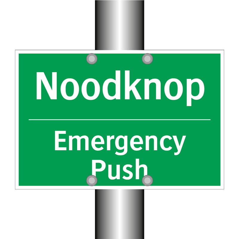 Noodknop - Emergency Push & Noodknop - Emergency Push & Noodknop - Emergency Push