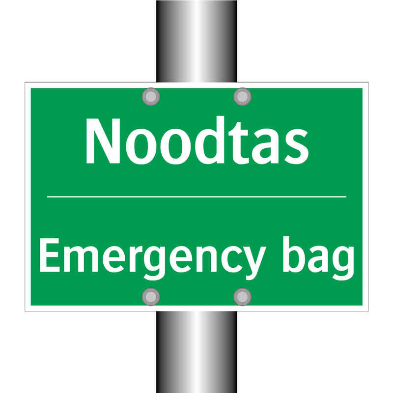 Noodtas - Emergency bag & Noodtas - Emergency bag & Noodtas - Emergency bag