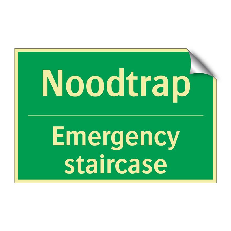 Noodtrap - Emergency staircase & Noodtrap - Emergency staircase & Noodtrap - Emergency staircase