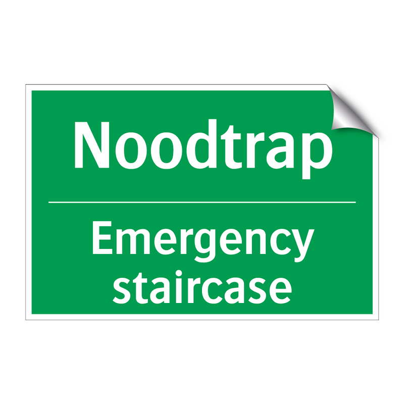 Noodtrap - Emergency staircase & Noodtrap - Emergency staircase & Noodtrap - Emergency staircase