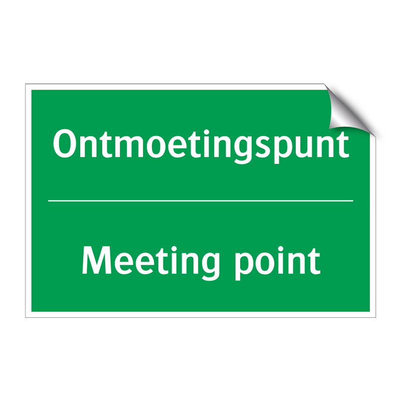 Ontmoetingspunt - Meeting point & Ontmoetingspunt - Meeting point & Ontmoetingspunt - Meeting point