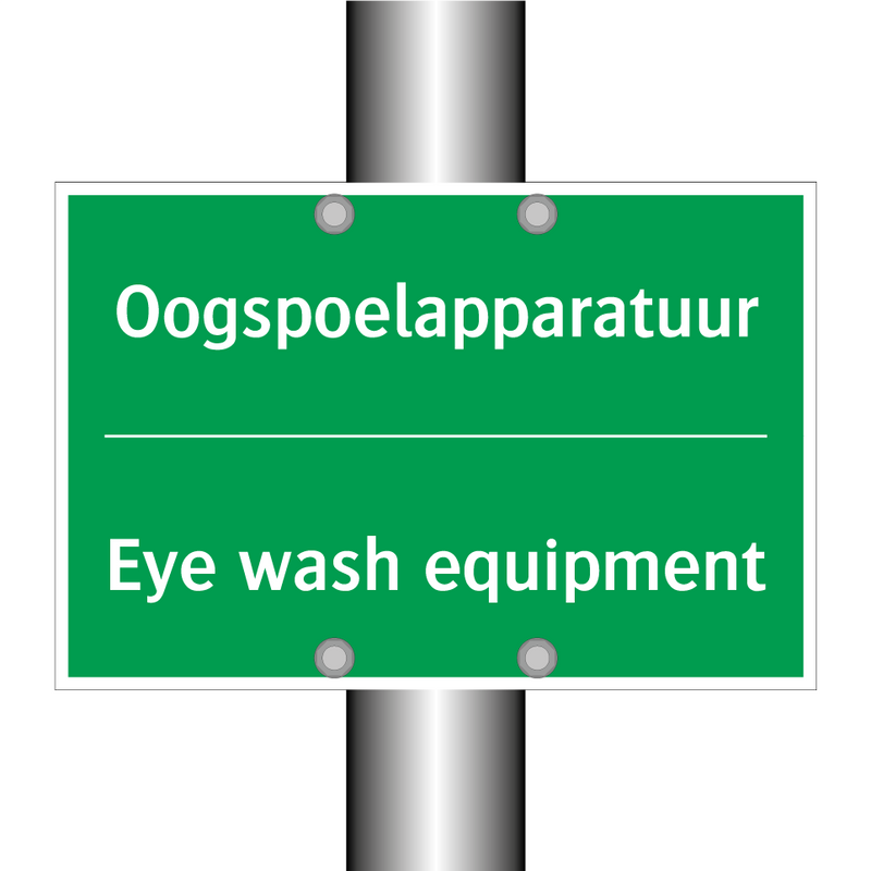 Oogspoelapparatuur - Eye wash equipment & Oogspoelapparatuur - Eye wash equipment