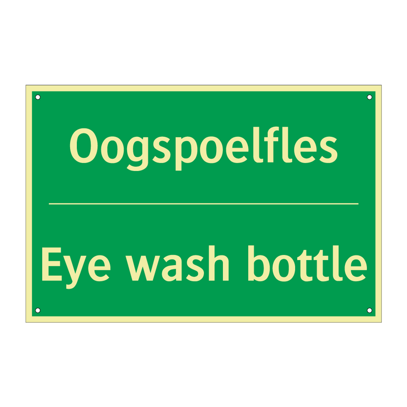 Oogspoelfles - Eye wash bottle & Oogspoelfles - Eye wash bottle & Oogspoelfles - Eye wash bottle