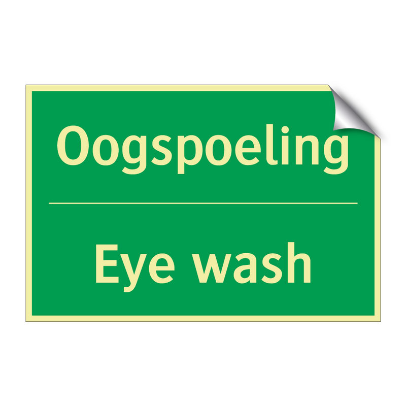 Oogspoeling - Eye wash & Oogspoeling - Eye wash & Oogspoeling - Eye wash & Oogspoeling - Eye wash