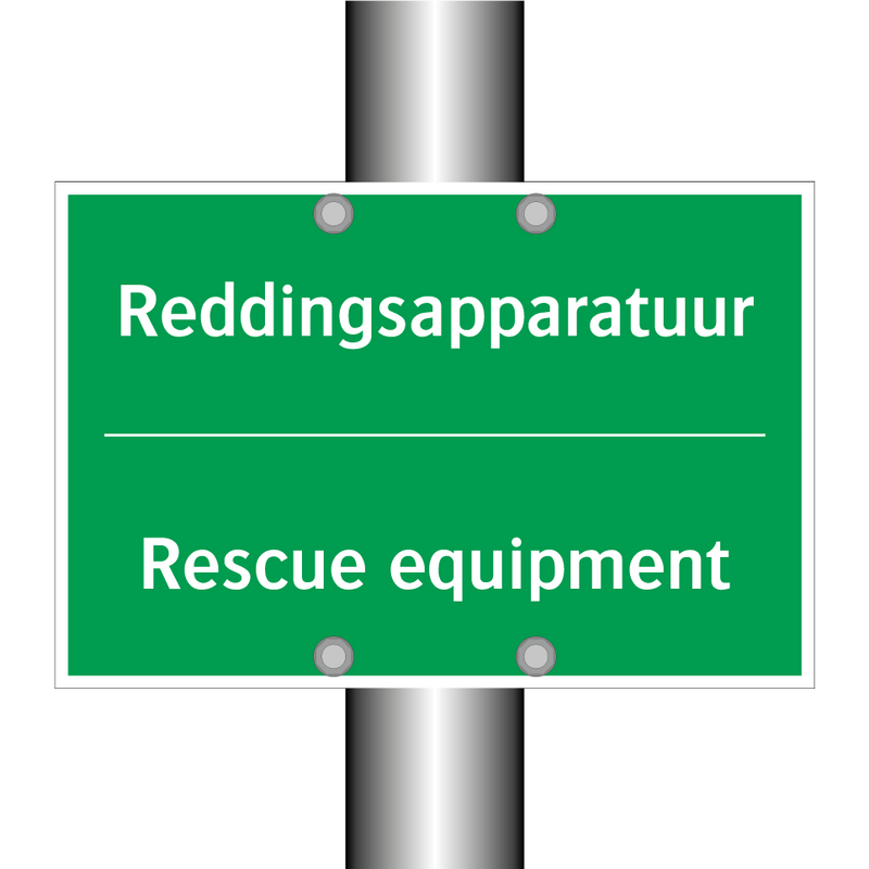 Reddingsapparatuur - Rescue equipment & Reddingsapparatuur - Rescue equipment