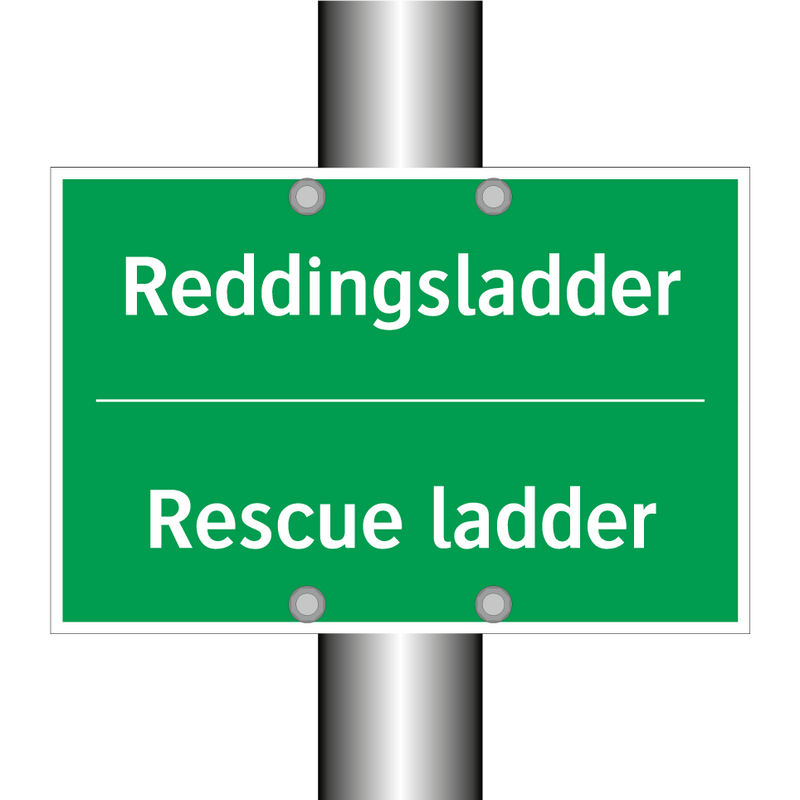 Reddingsladder - Rescue ladder & Reddingsladder - Rescue ladder & Reddingsladder - Rescue ladder