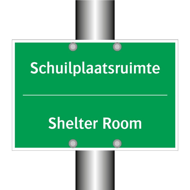 Schuilplaatsruimte - Shelter Room & Schuilplaatsruimte - Shelter Room