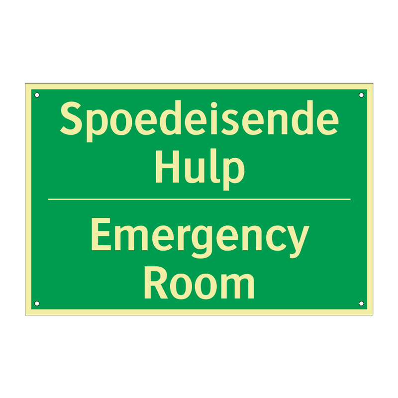 Spoedeisende Hulp - Emergency Room & Spoedeisende Hulp - Emergency Room